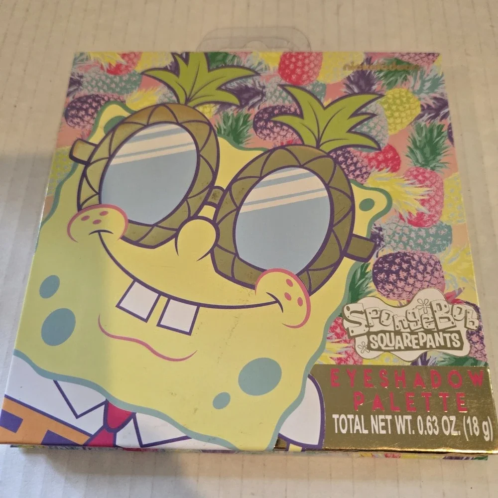 TASTE BEAUTY x‎ SpongeBob Squarepants NEW 12 PAN Eyeshadow Palette
